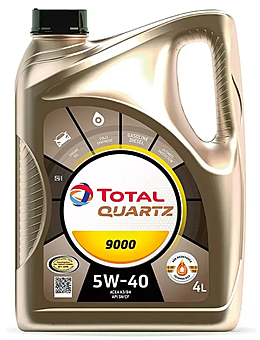 Total 5W40 Quartz 9000 Моторное масло (4л) 148597